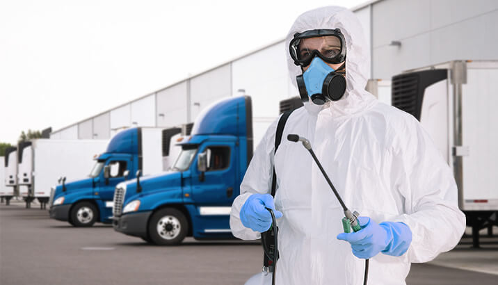 fumigación a transportes